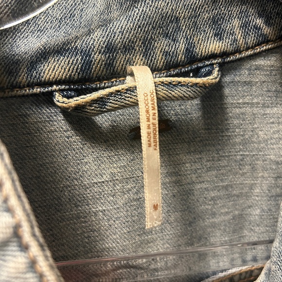 Free people denim jacket - Picture 2 of 3